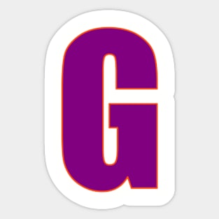 Proud in Purple: G's Defining edge Sticker